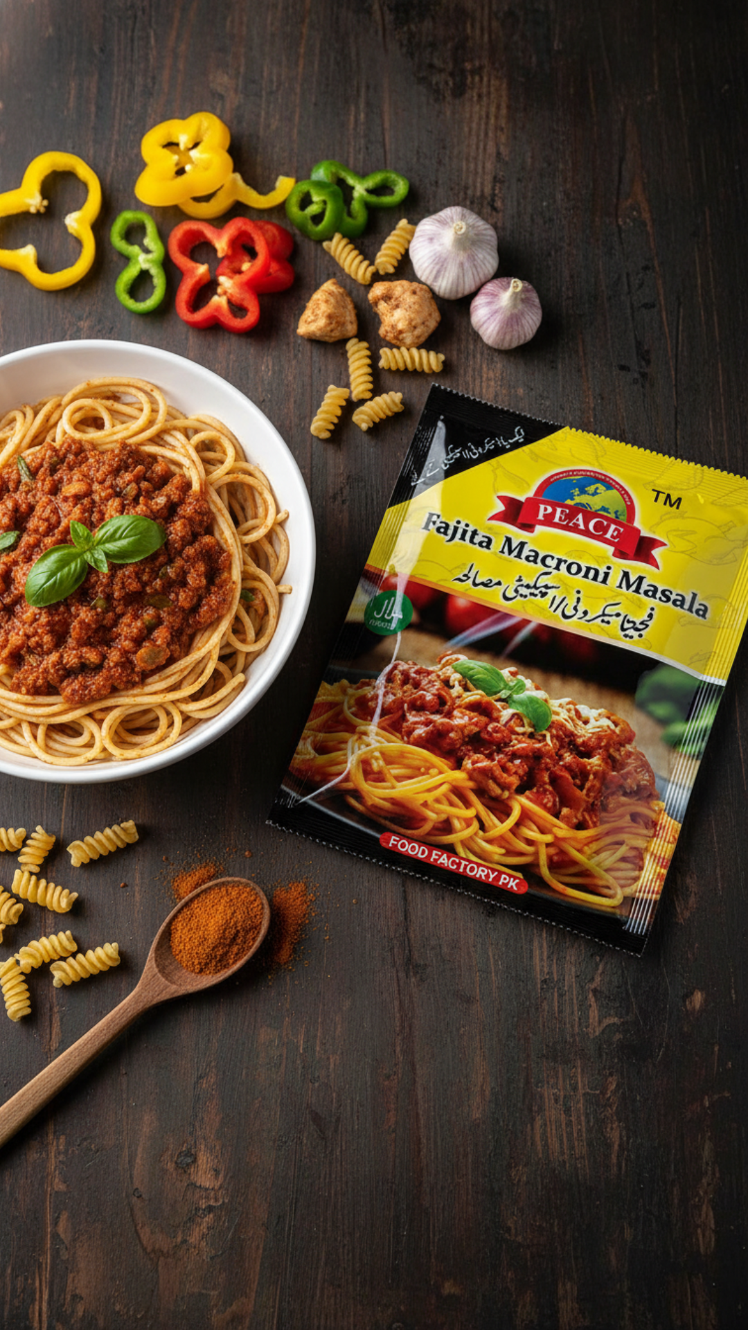 Fajita Macaroni Masala